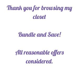 All reasonable offers considered!